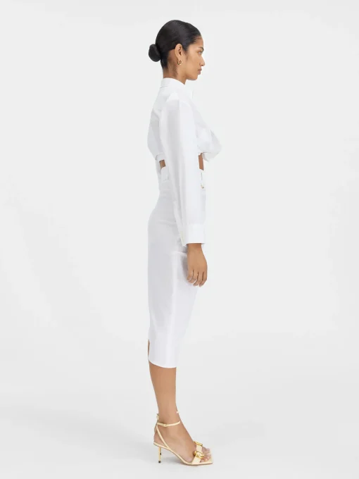 The Bahia cropped shirt