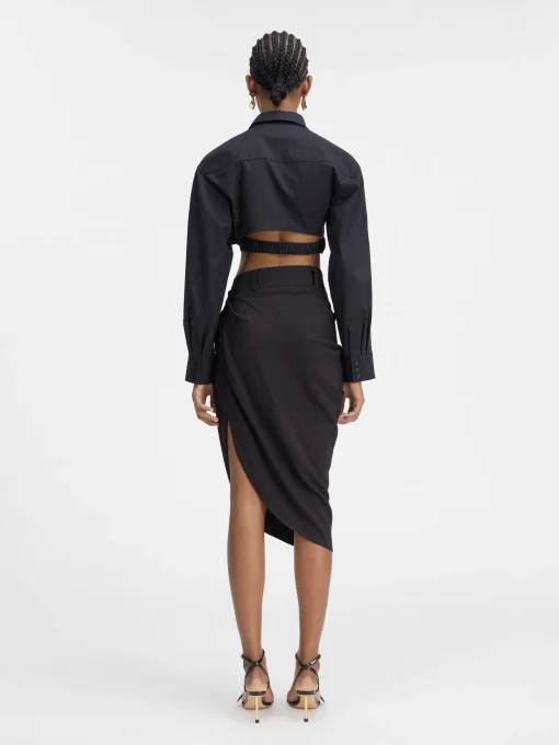 The Bahia cropped shirt