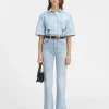 The Bari cropped shirt