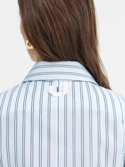 The Bari cropped shirt
