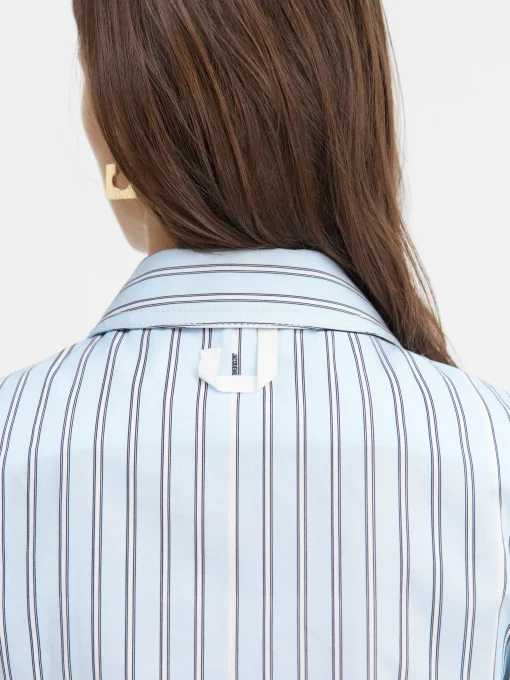 The Bari cropped shirt