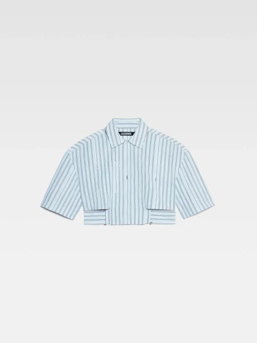 The Bari cropped shirt