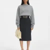 The Bari midi skirt