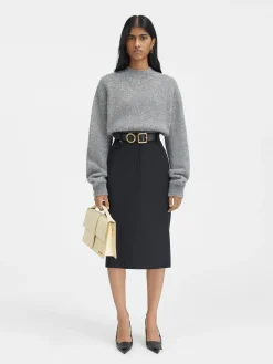 The Bari midi skirt
