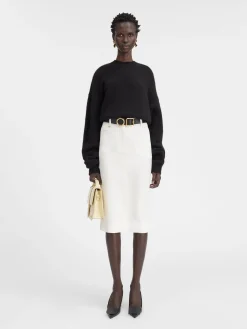 The Bari midi skirt