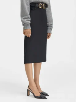 The Bari midi skirt