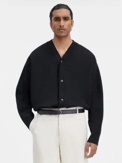 The buttoned cardigan