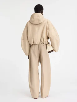 The Caraco cropped parka