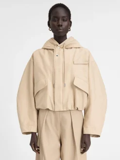 The Caraco cropped parka