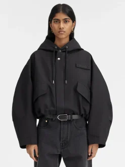 The Caraco cropped parka
