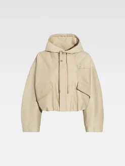 The Caraco cropped parka