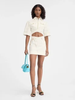 The de-Nîmes denim top