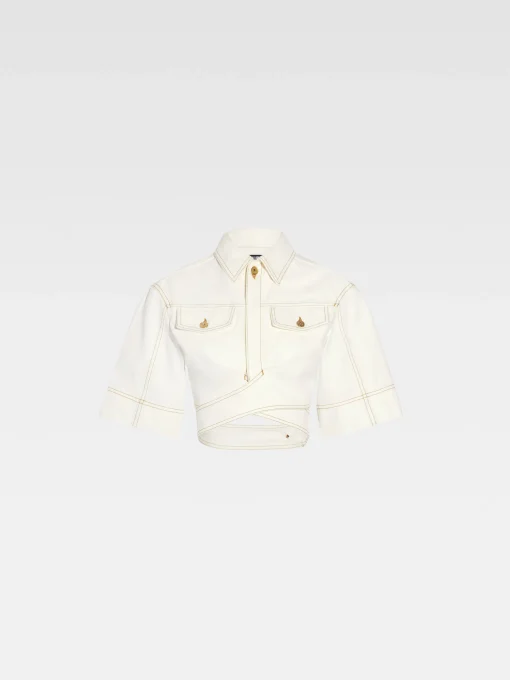 The de-Nîmes denim top