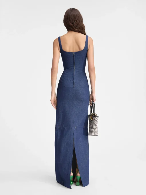 The de-Nîmes Spoglio denim dress
