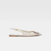 The flat Duelo slingbacks