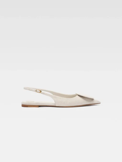 The flat Duelo slingbacks