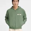 The Gros Grain zipped hoodie
