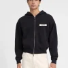 The Gros Grain zipped hoodie