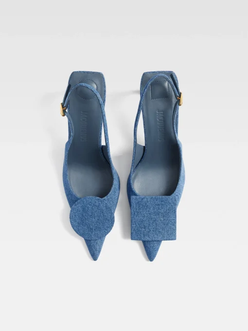 The high Duelo slingbacks