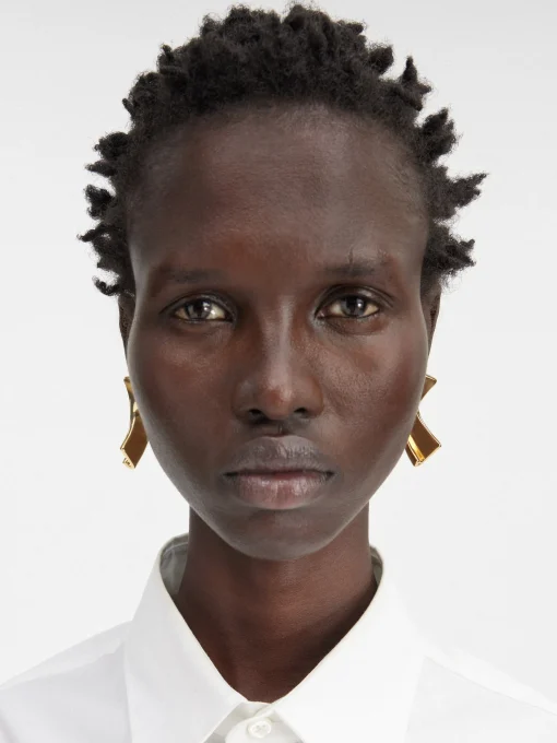 The J earrings