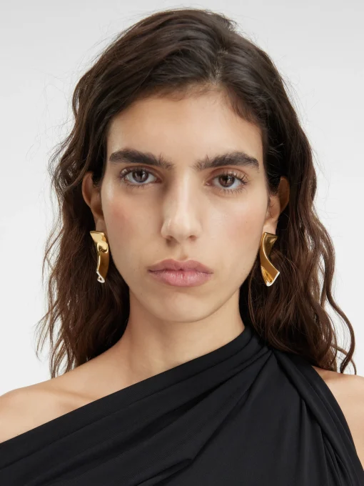 The J earrings