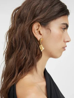 The J earrings