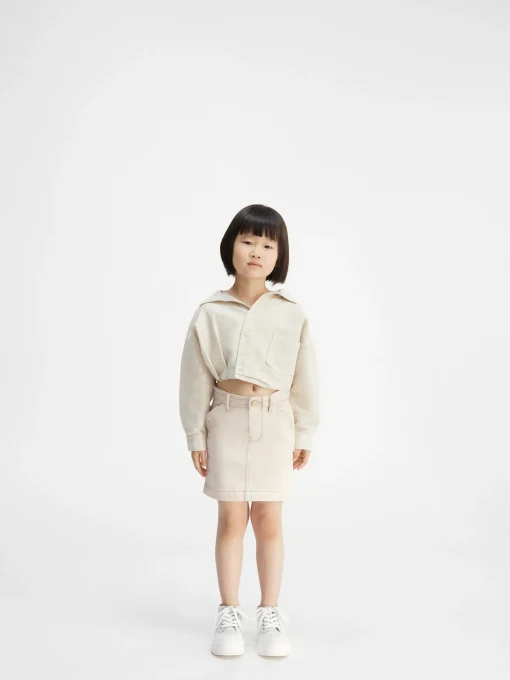 The kids' de-Nîmes denim skirt