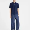 The knit polo shirt