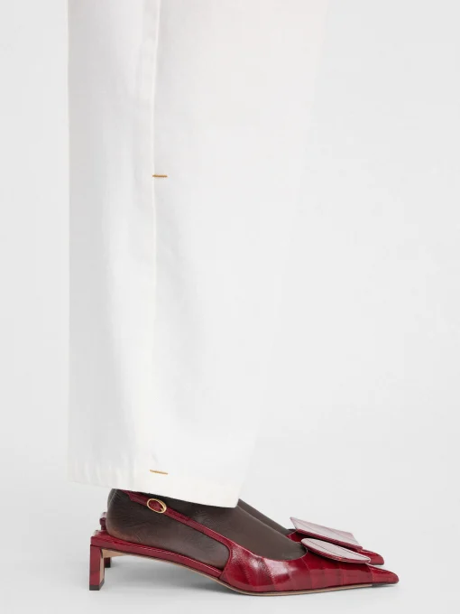 The low Duelo slingbacks