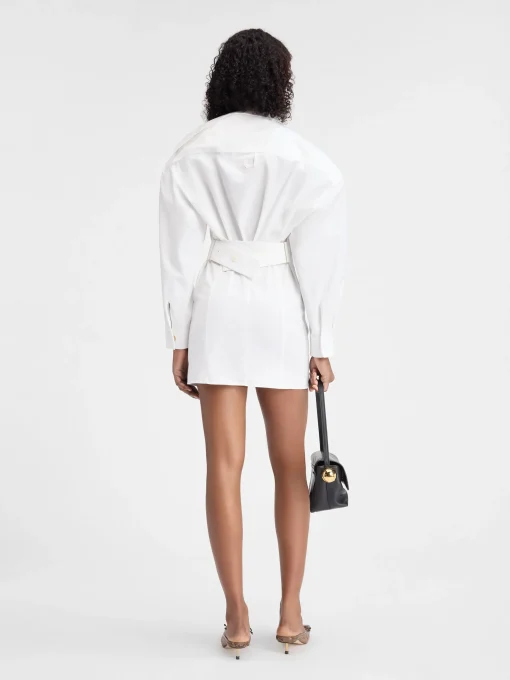 The mini shirt dress