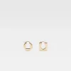 The Rond Carré earrings