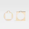 The Rond Carré hoops earrings