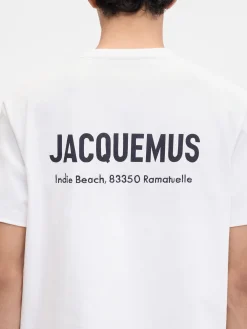 The Saint Tropez Indie Beach address t-shirt