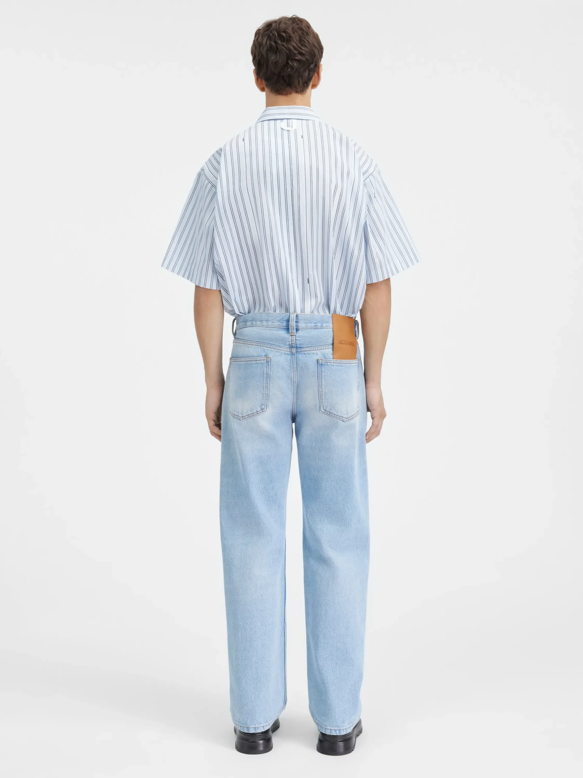 The straight de-Nîmes denim pants