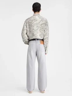 The straight de-Nîmes denim pants