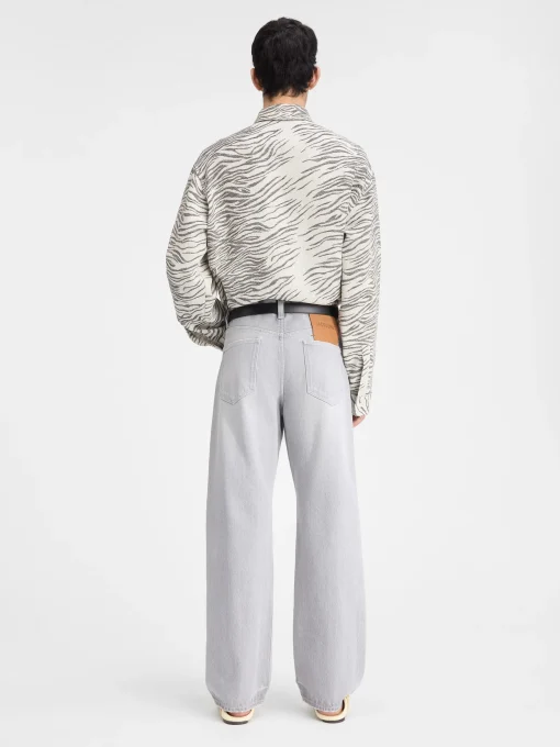 The straight de-Nîmes denim pants