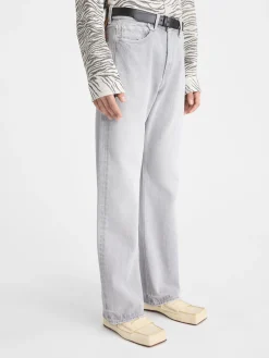 The straight de-Nîmes denim pants