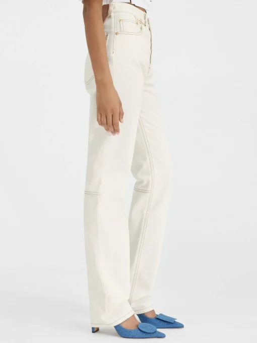 The straight de-Nîmes denim pants