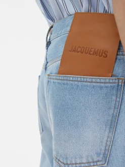 The straight de-Nîmes denim pants