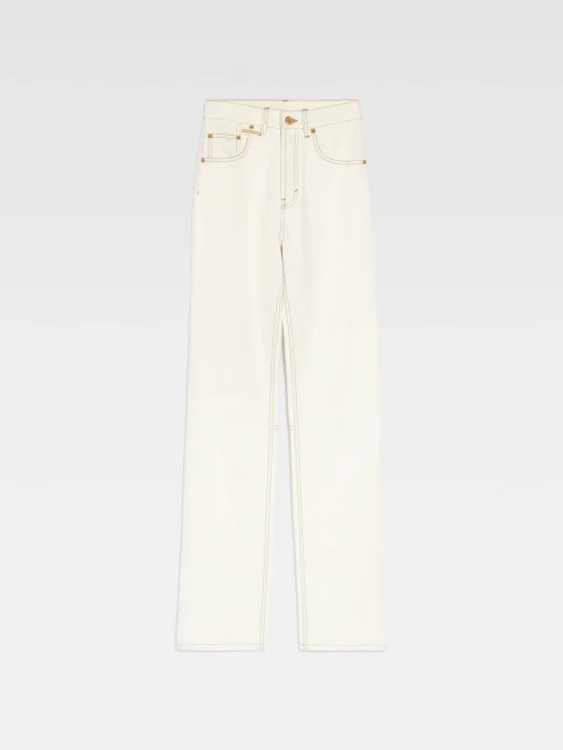 The straight de-Nîmes denim pants