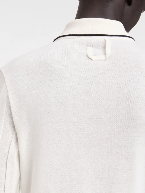 The Tricot long-sleeve polo shirt