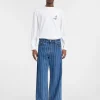 The wide de-Nîmes denim pants
