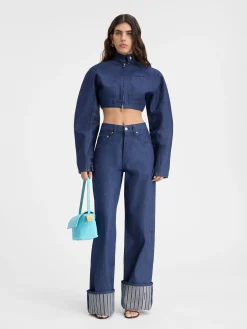 The wide de-Nîmes denim pants