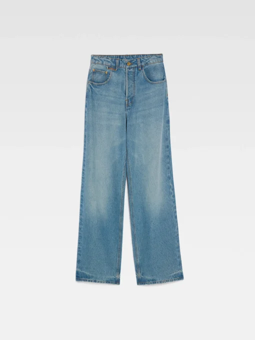 The wide de-Nîmes denim pants