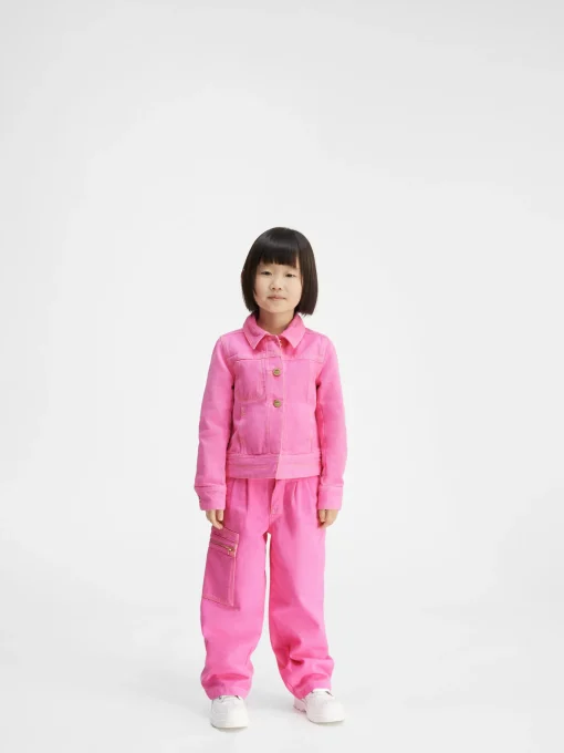 The wide de-Nîmes kids' denim pants